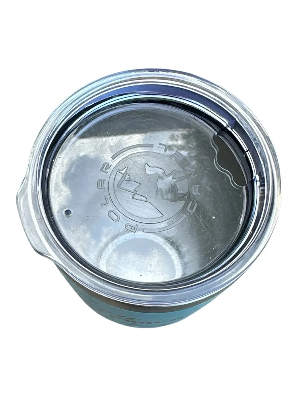 Piper Lou - NEW - Aqua Tumbler with 'It's a Throat Punch Kinda Day'